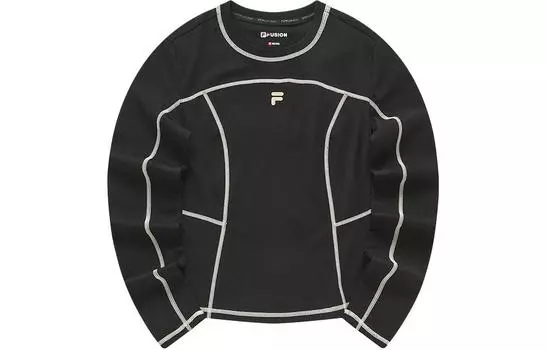 FILA FUSION Женский джемпер цвета «угольно-черный»