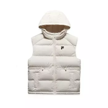 FILA FUSION Жилет женский пшеничный кремовый