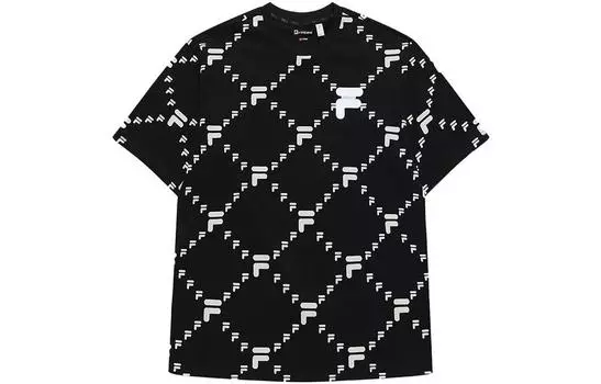FILA Футболка унисекс ФИЛА, Черный