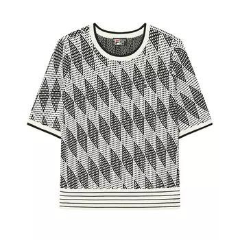 FILA Футболка женская цвета «угольно-черный»