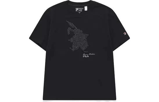 FILA Футболка женская цвета «угольно-черный»