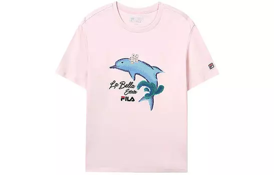 FILA Футболка женская розовые