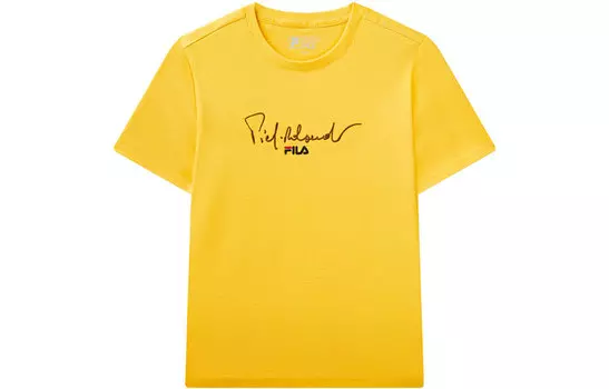 FILA Футболка женская желтые