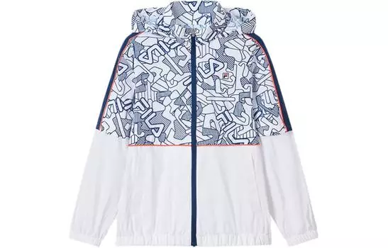 Ветровка FILA GS, белый/серый