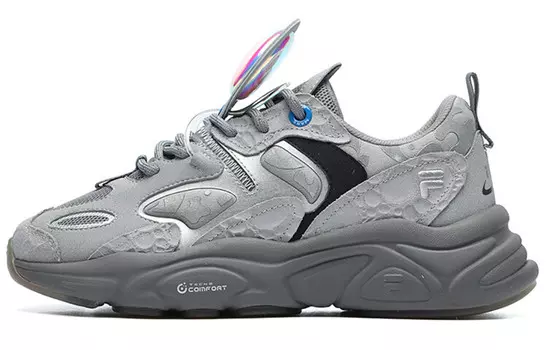 FILA Mars 2 Chunky Sneakers Men Low-top Alloy Gray