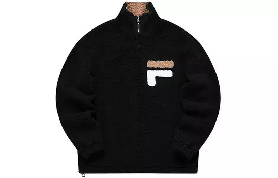 FILA Мужская бархатная куртка, цвет Black