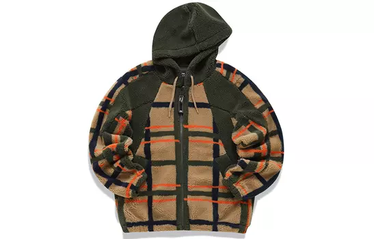 FILA Мужская бархатная куртка, цвет Brown