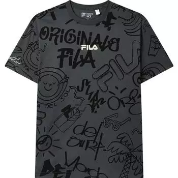 ФИЛА Мужская футболка FILA, цвет Allover Print