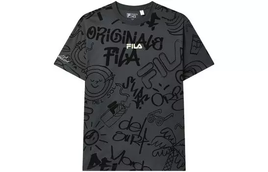ФИЛА Мужская футболка FILA, цвет Allover Print