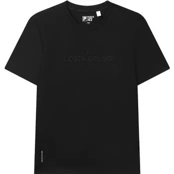 ФИЛА Мужская футболка FILA, цвет Black