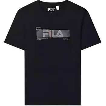 ФИЛА Мужская футболка FILA, цвет Black