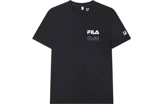 ФИЛА Мужская футболка FILA, цвет Black