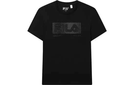 ФИЛА Мужская футболка FILA, цвет Black