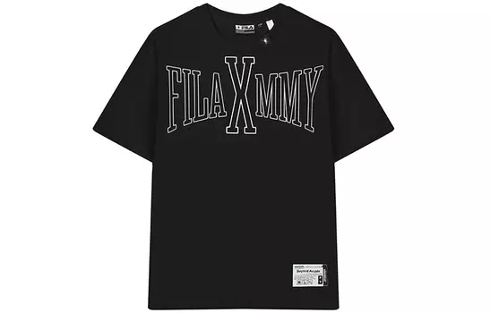 ФИЛА Мужская футболка FILA, цвет Black