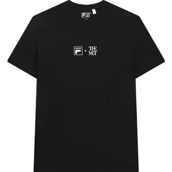 ФИЛА Мужская футболка FILA, цвет Black