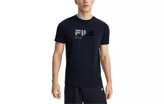 ФИЛА Мужская футболка FILA, цвет Black