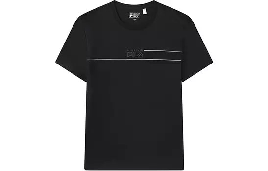 ФИЛА Мужская футболка FILA, цвет Black