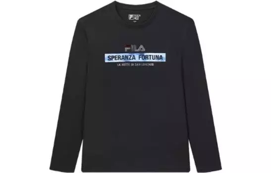 ФИЛА Мужская футболка FILA, цвет Black