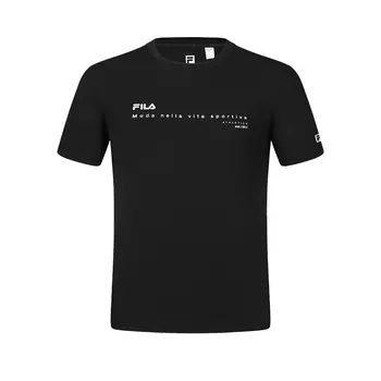 ФИЛА Мужская футболка FILA, цвет Black