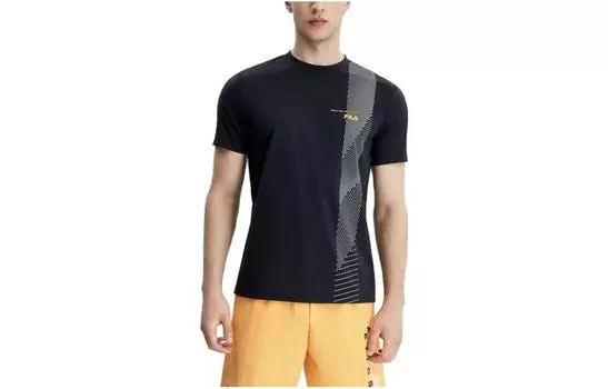 ФИЛА Мужская футболка FILA, цвет Black