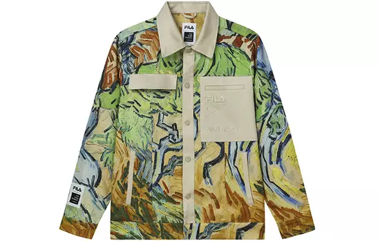 ФИЛА Мужская куртка FILA, цвет Allover Print
