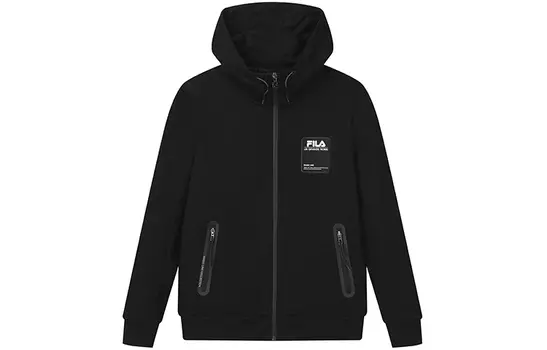 ФИЛА Мужская куртка FILA, цвет Black
