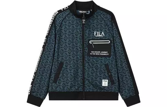 ФИЛА Мужская куртка FILA, цвет Black