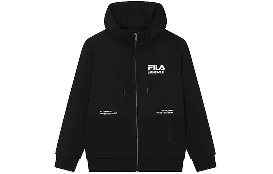 ФИЛА Мужская куртка FILA, цвет Black
