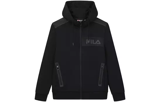 ФИЛА Мужская куртка FILA, цвет Black