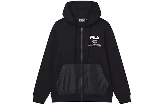 ФИЛА Мужская куртка FILA, цвет Black