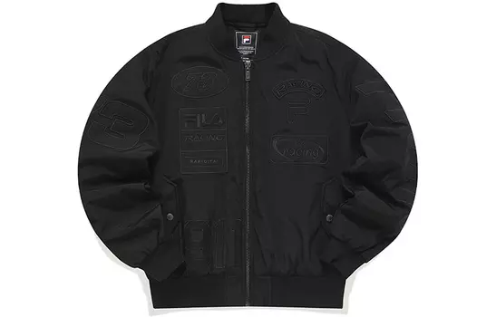 FILA Мужская стеганая куртка, цвет Black