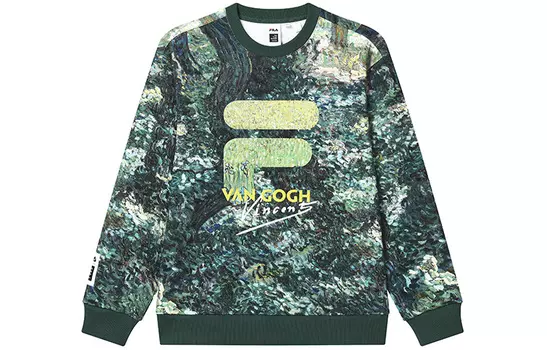 ФИЛА Мужская толстовка FILA, цвет Allover Print
