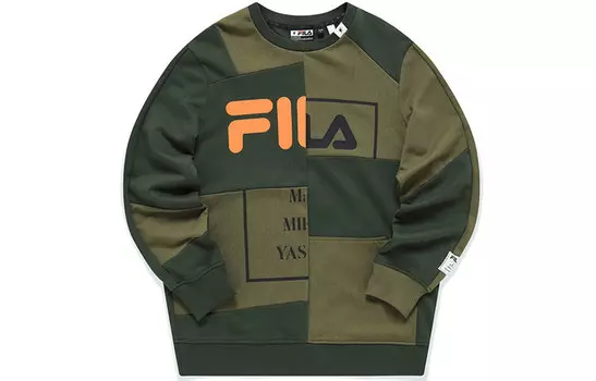 ФИЛА Мужская толстовка FILA, цвет Army Green