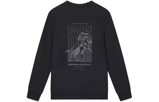 ФИЛА Мужская толстовка FILA, цвет Black