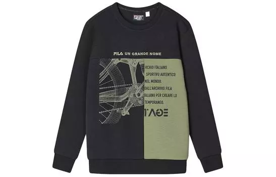ФИЛА Мужская толстовка FILA, цвет Black