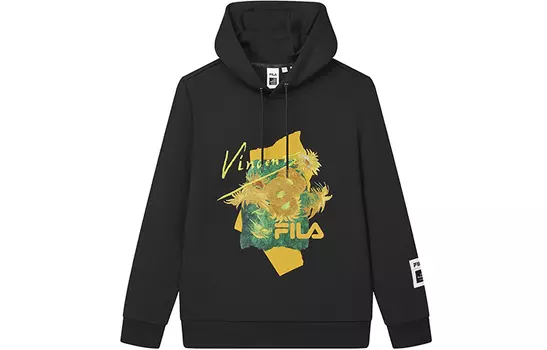 ФИЛА Мужская толстовка FILA, цвет Black