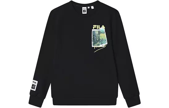 ФИЛА Мужская толстовка FILA, цвет Black