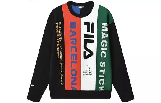 ФИЛА Мужская толстовка FILA, цвет Black