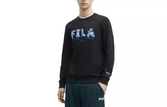 ФИЛА Мужская толстовка FILA, цвет Black