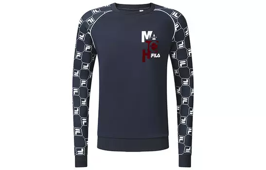 ФИЛА Мужская толстовка FILA, цвет Blue