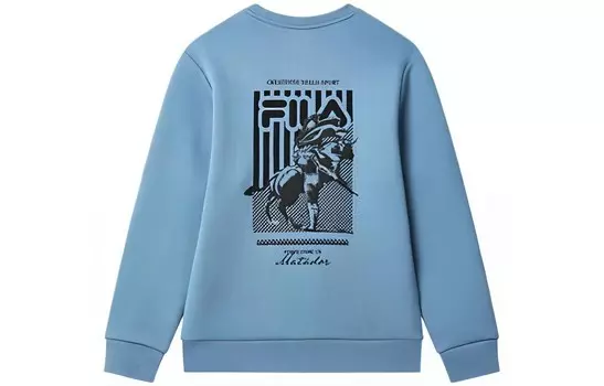 ФИЛА Мужская толстовка FILA, цвет Blue