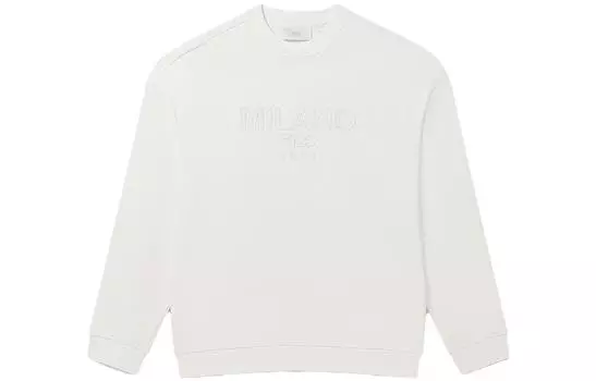 ФИЛА Мужская толстовка FILA, цвет Cloud White/Bliss Pink/Green