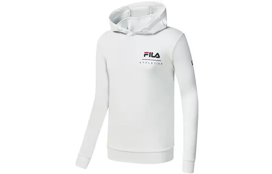 ФИЛА Мужская толстовка FILA, цвет Cold stone white