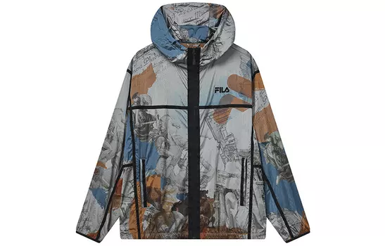 ФИЛА Мужские куртки FILA, цвет AlloverPrint