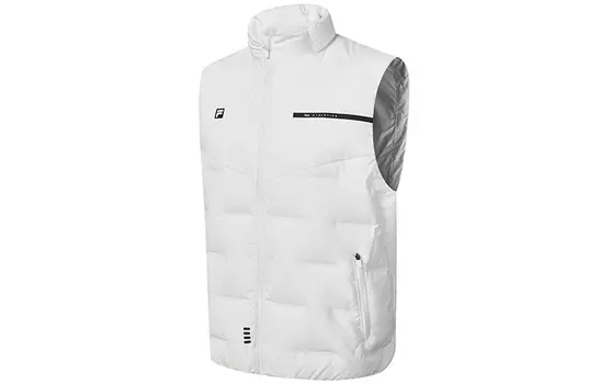 ФИЛА Мужские жилеты FILA, цвет Cold stone white