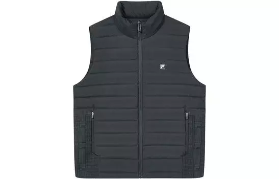 ФИЛА Мужской жилет FILA, цвет Black