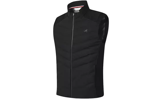 ФИЛА Мужской жилет FILA, цвет Black