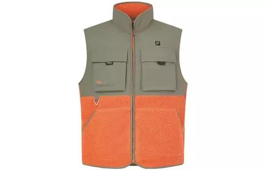 ФИЛА Мужской жилет FILA, цвет Brown