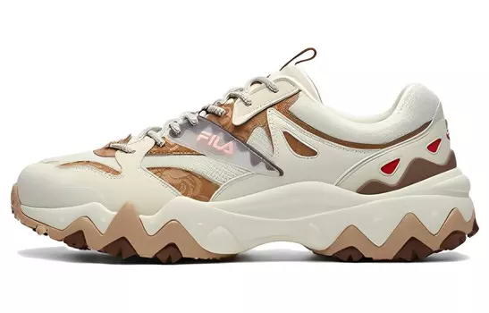 FILA Oakmont Lifestyle Shoes Men Low-top White/Brown