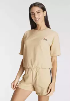Fila Пижама (набор, 2 шт.), с логотипом бренда, красный